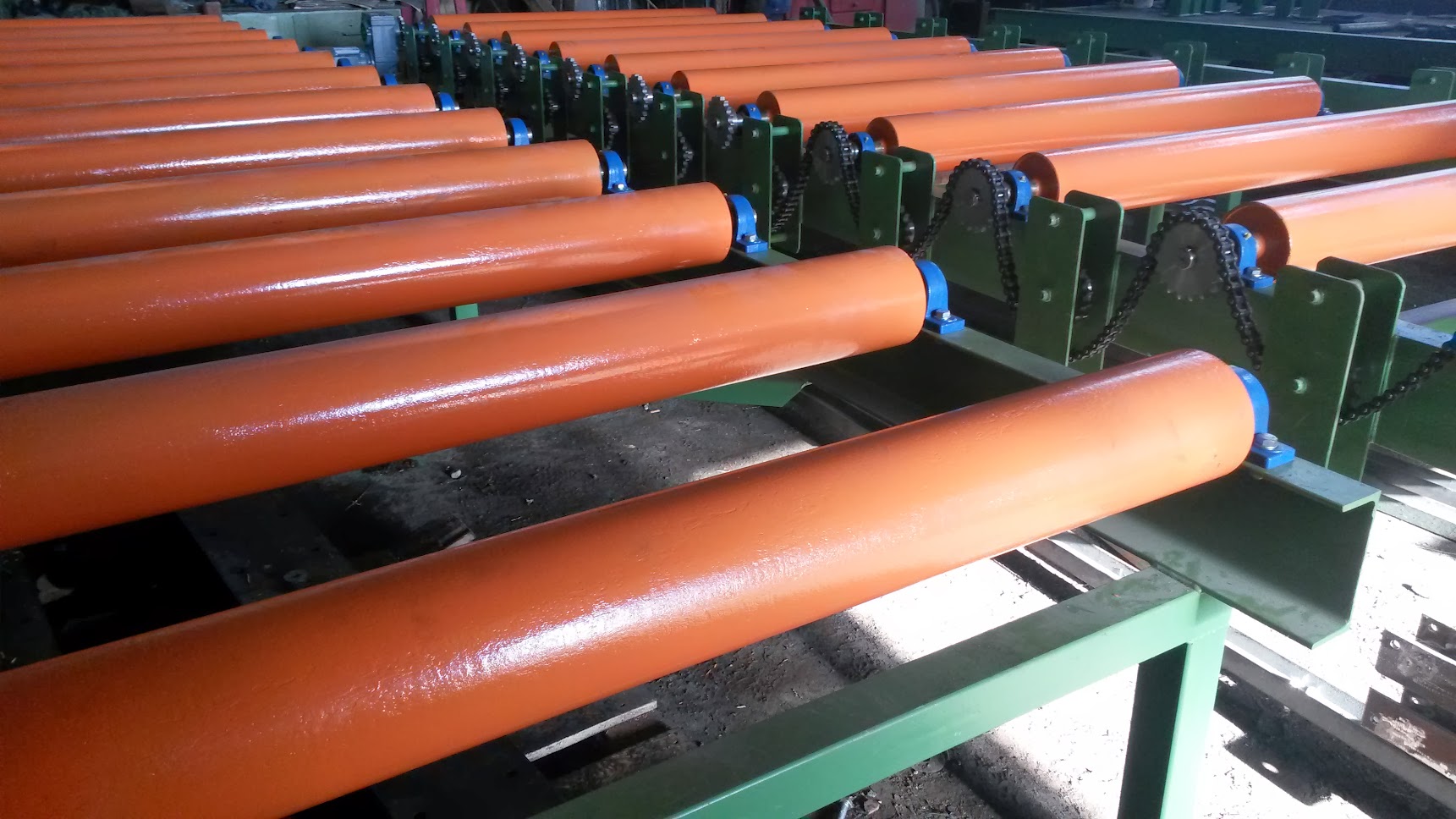 Installation av produktionslinje