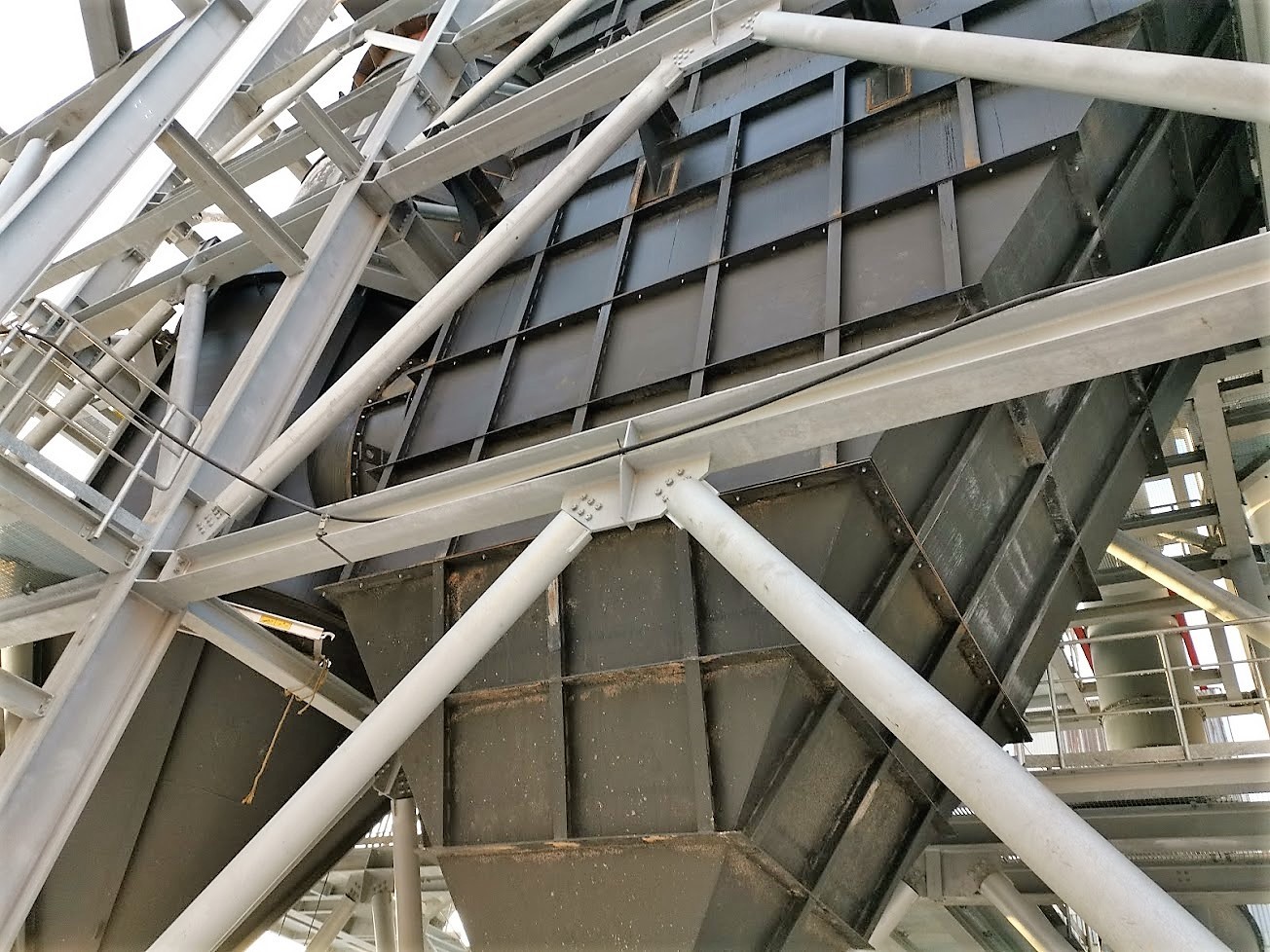 Teräsrakenteen asennus