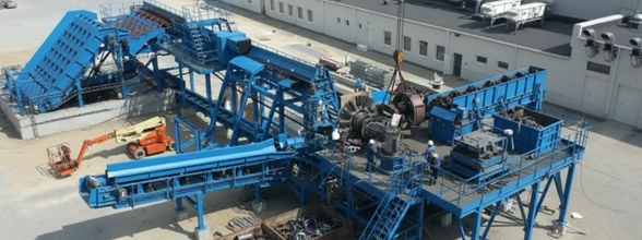 Professionella demonteringstjänster för utrustning